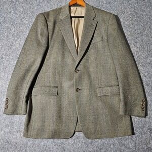 Lauren Ralph Lauren Men's Wool Blazer 44L Herringbone Tweed Sports Coat Blazer